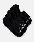 INVISI SOCK 5 PK - black