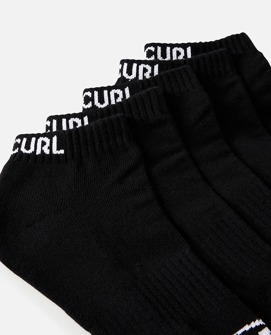 BRAND ANKLE SOCK 5 PK - black