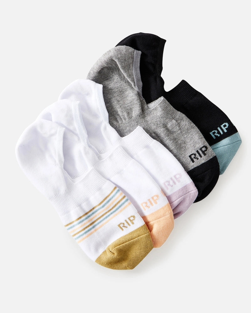 INVISIBLE SOCK 5 PK - multico
