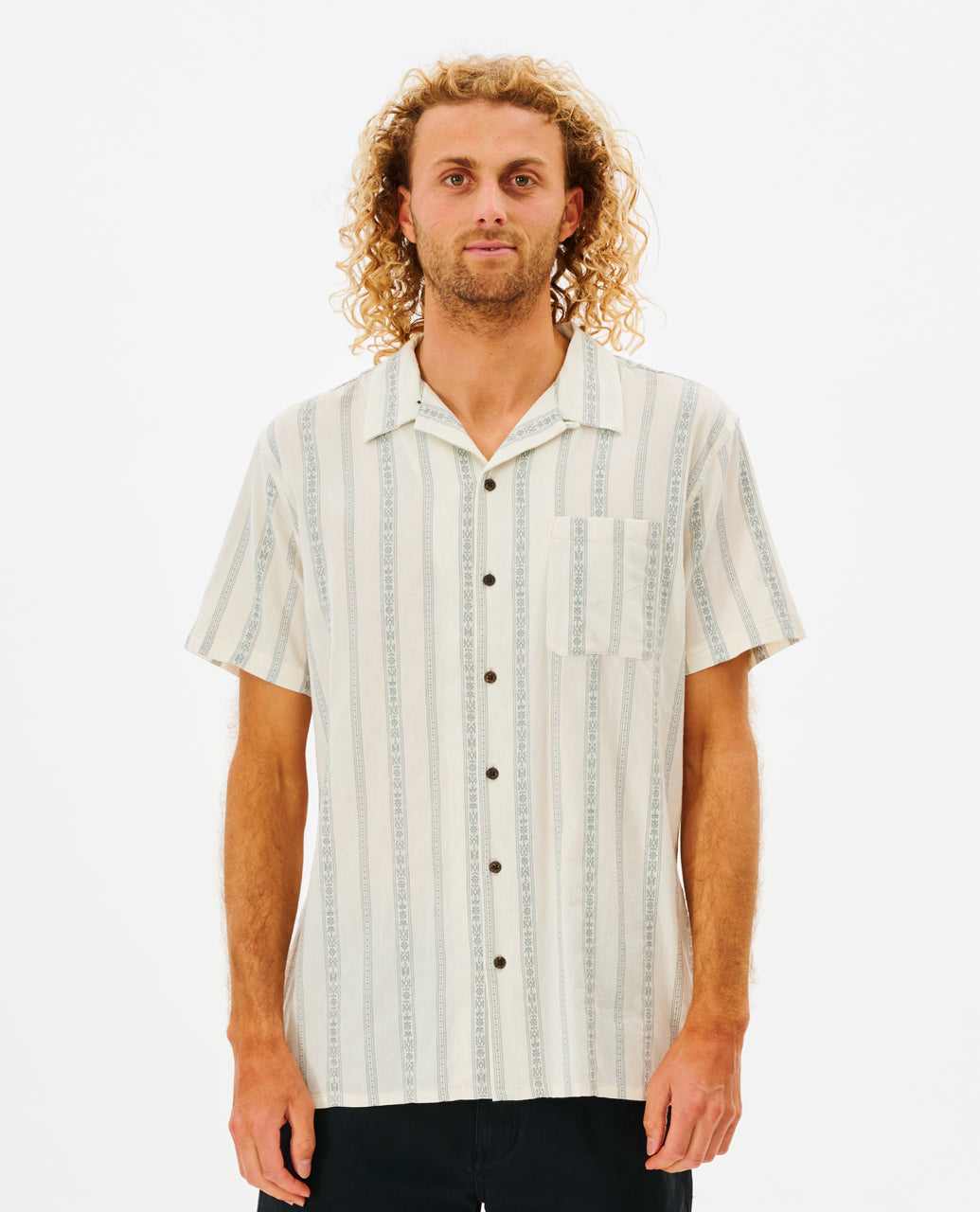 VERTY GORDO S/S SHIRT - bone