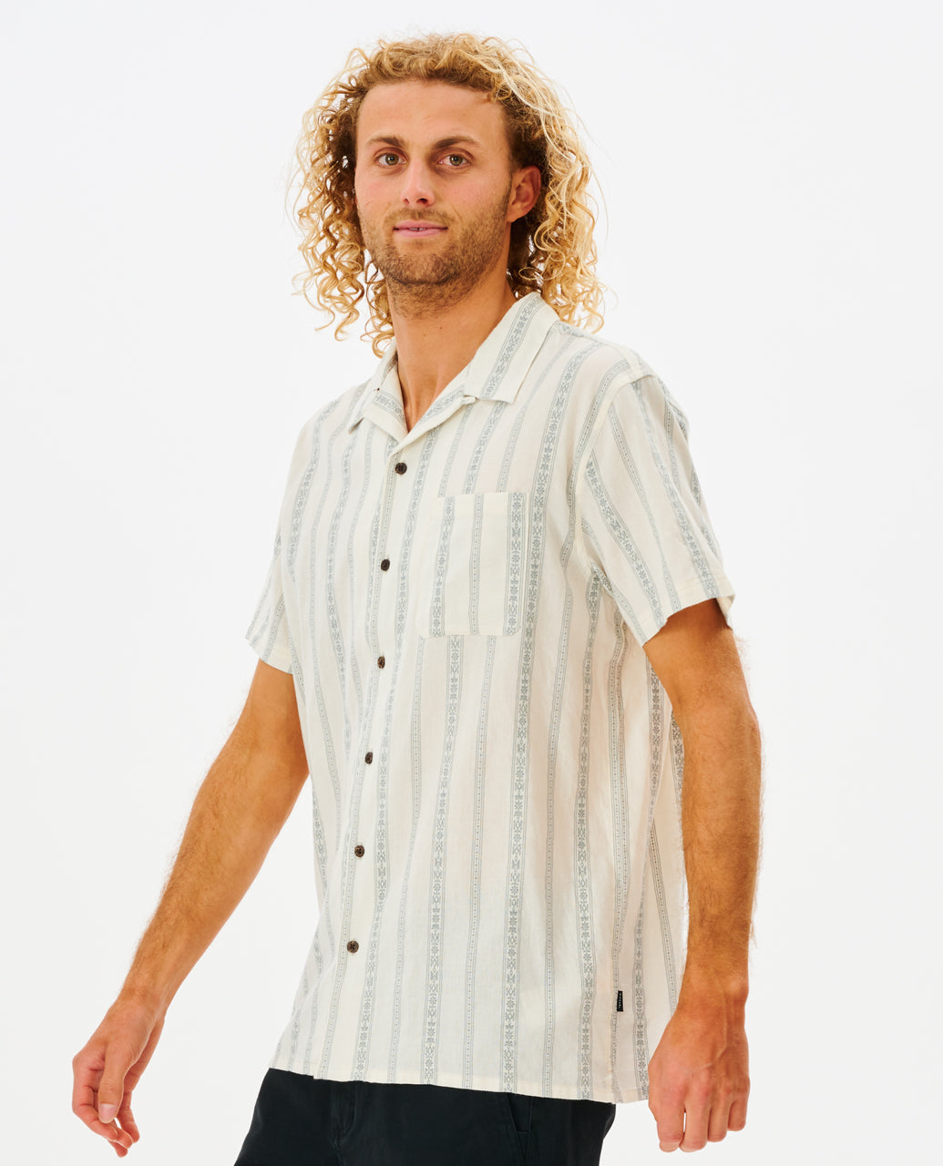 VERTY GORDO S/S SHIRT - bone
