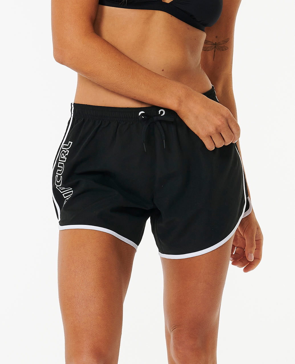 OUT ALL DAY 5 BOARDSHORT - black