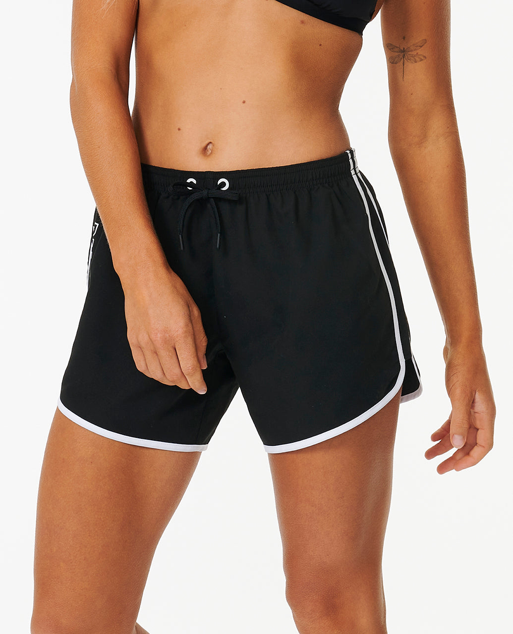 OUT ALL DAY 5 BOARDSHORT - black