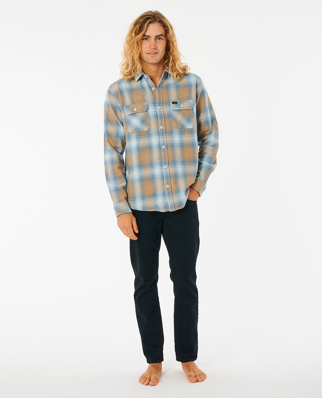 COUNT FLANNEL SHIRT - yucca