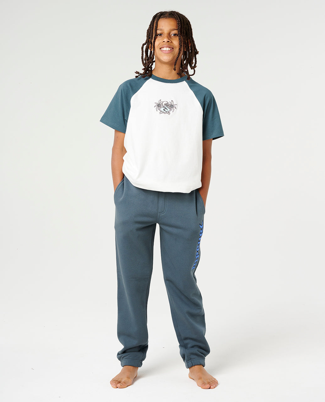 SUNSET SESH TRACKPANT B - pine night