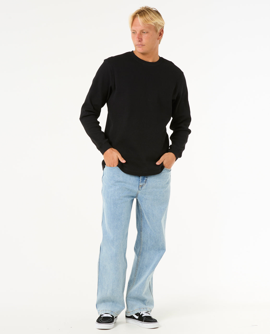 QUALITY SURF PRO LS T - black