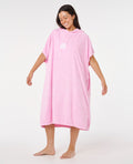 CLASSIC SURF HOODED TOWEL - pink