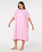 CLASSIC SURF HOODED TOWEL - pink