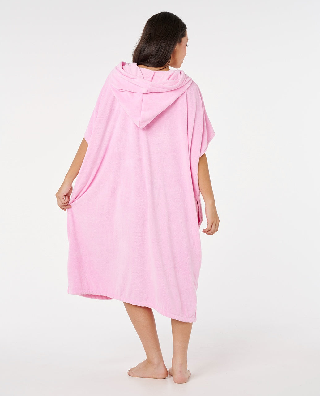 CLASSIC SURF HOODED TOWEL - pink