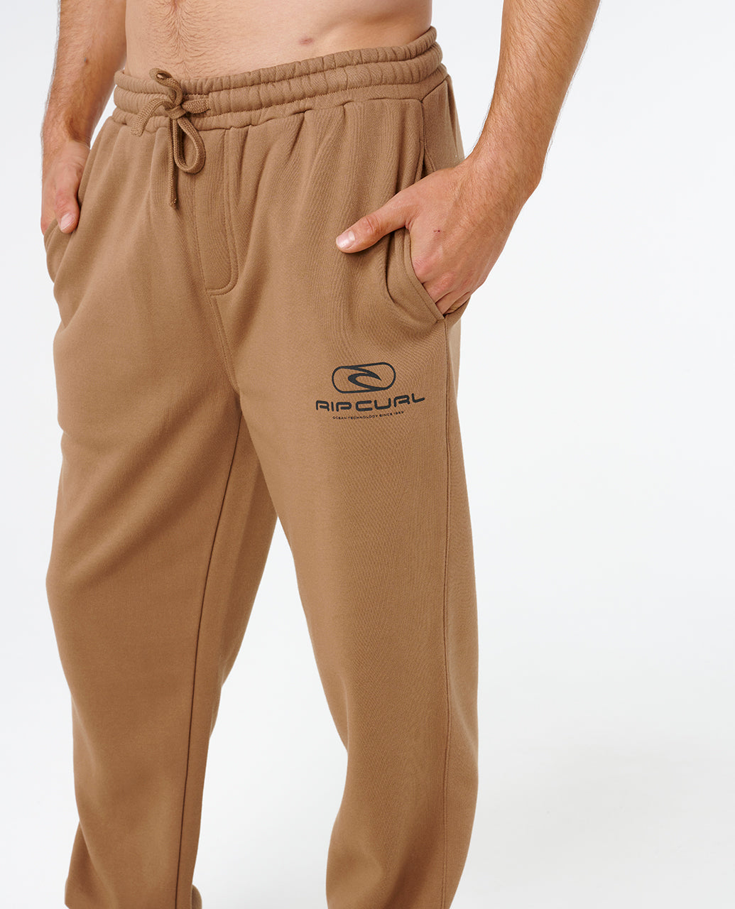 ICONS OF SURF TRACKPANT - mocha