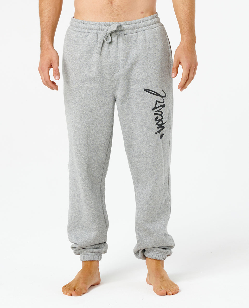 ICONS OF SURF TRACKPANT - grey mrl/blk