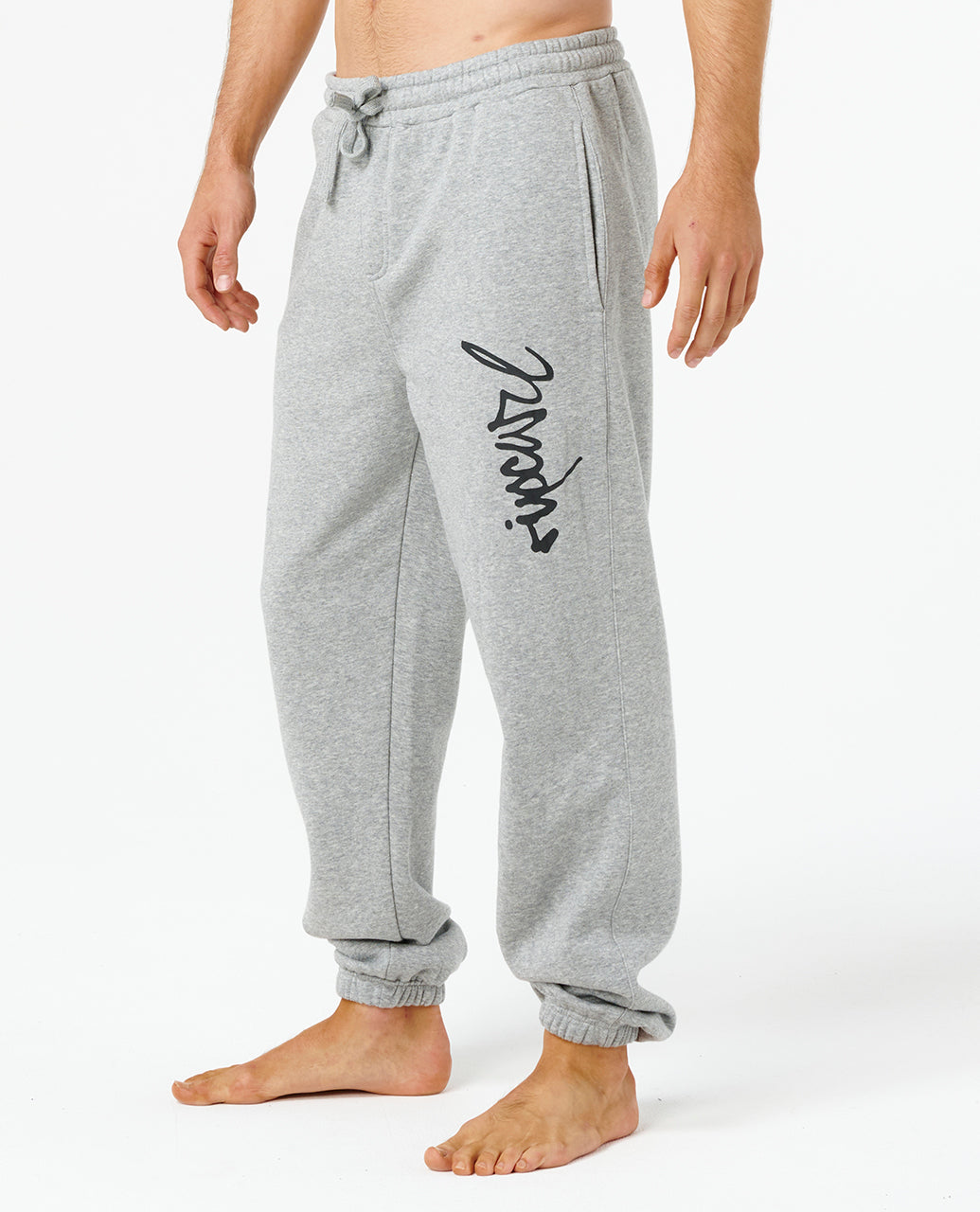 ICONS OF SURF TRACKPANT - grey mrl/blk