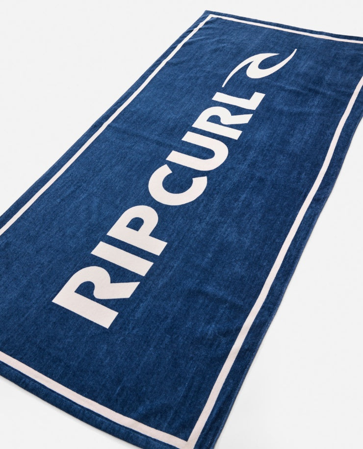 BRAND LOGO TOWEL - light navy