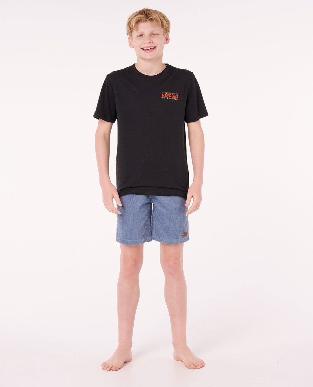SURF CORD VOLLEY BOY - bluefin