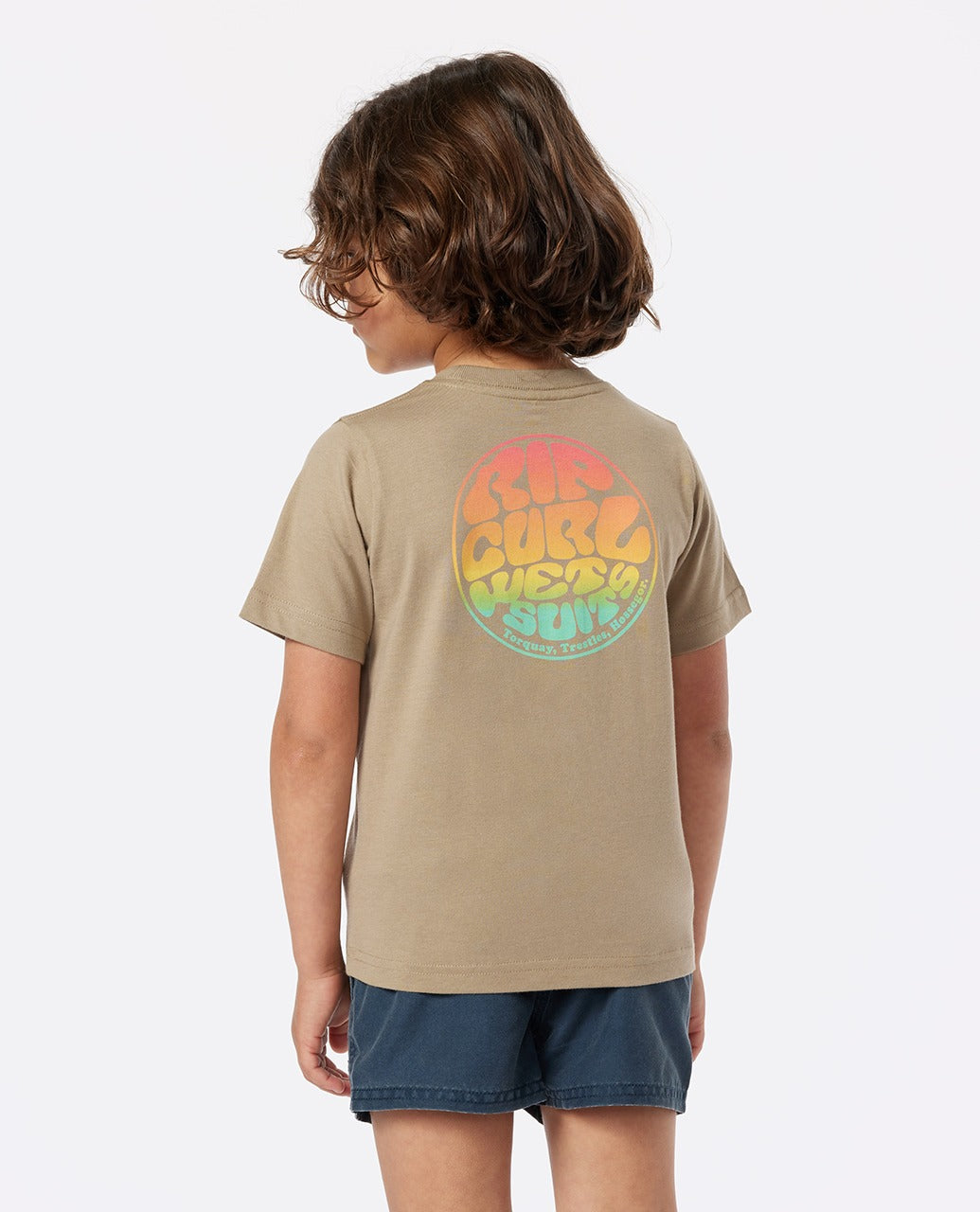 WETSUIT ICON T BOY - khaki sand