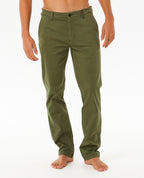 CLASSIC SURF CHINO PANT - dark olive