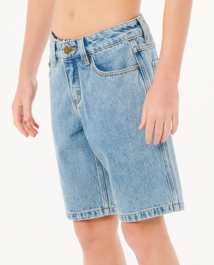 HYPED UP DENIM WKSH BOY - washed blue
