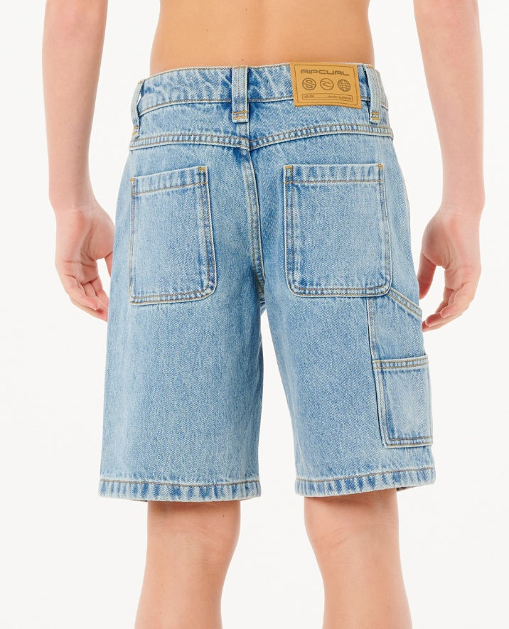 HYPED UP DENIM WKSH BOY - washed blue