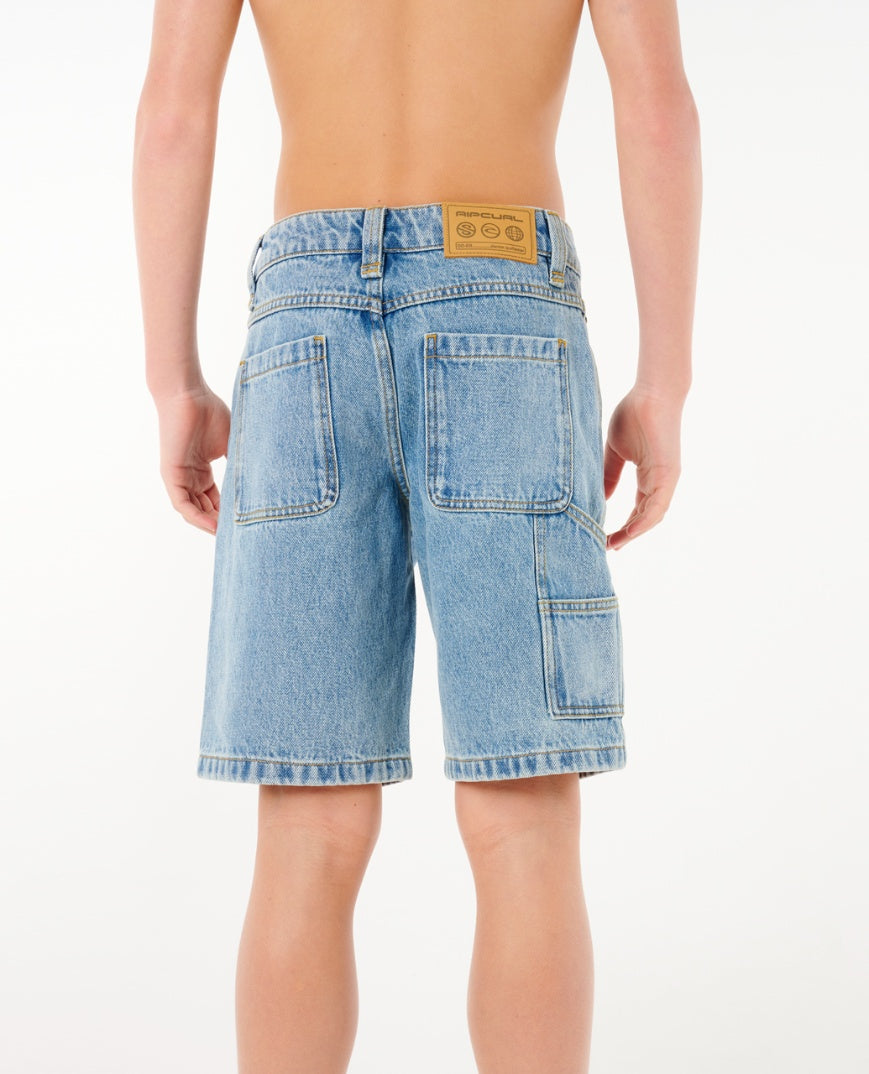 HYPED UP DENIM WKSH BOY - washed blue