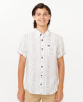 FUN TIMES S/S SHIRT-BOY - bone