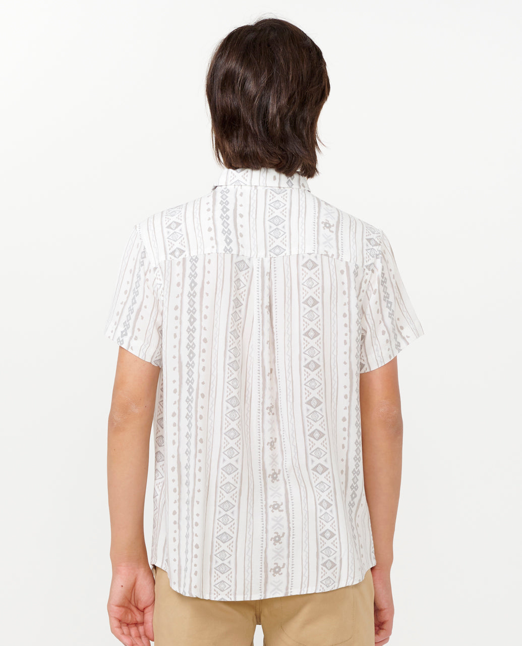 FUN TIMES S/S SHIRT-BOY - bone