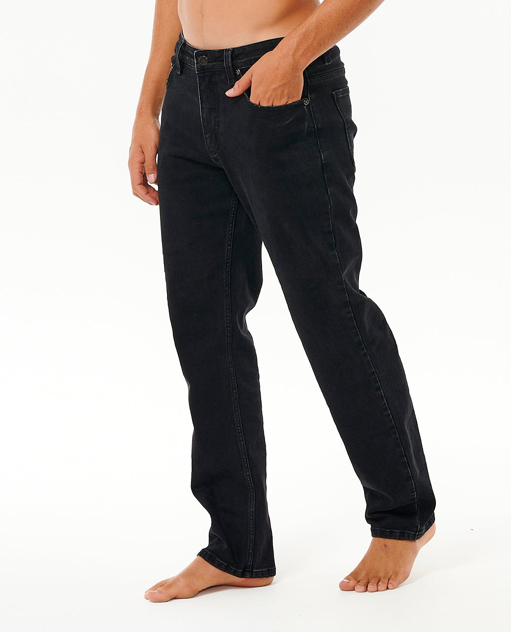CLASSIC SURF DENIM PANT - washed black