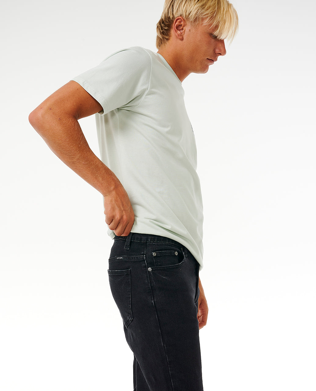 CLASSIC SURF DENIM PANT - washed black