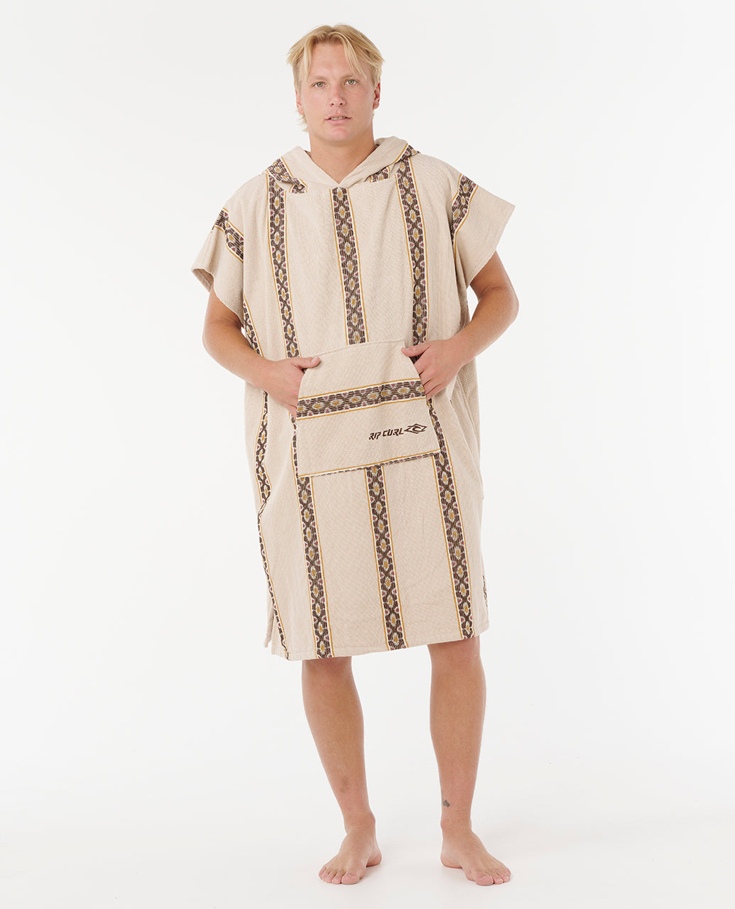 CLASSIC II SURF HOOD TOWEL - bone
