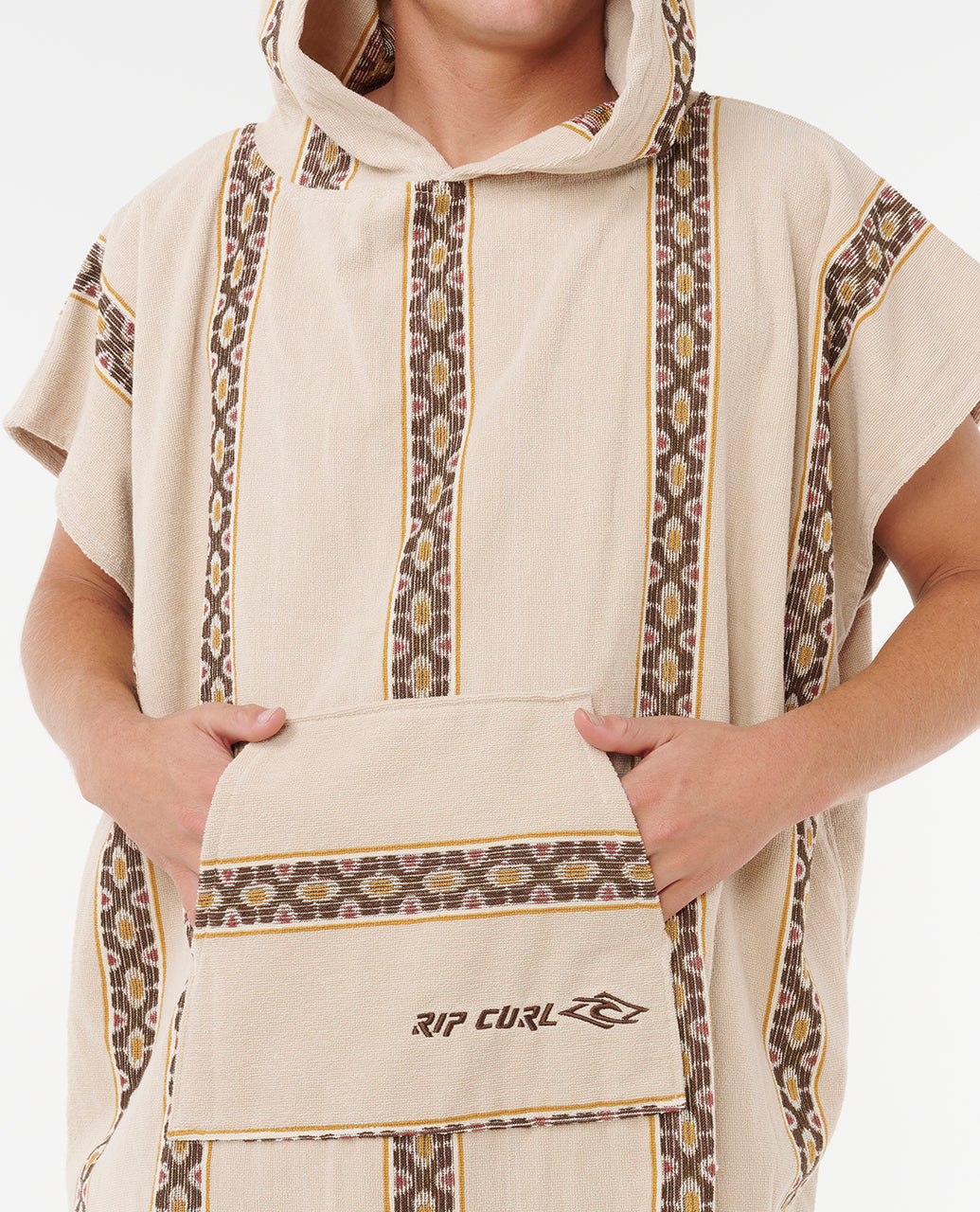 CLASSIC II SURF HOOD TOWEL - bone