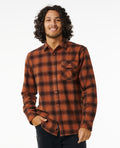 GRINNERS FLANNEL - brick