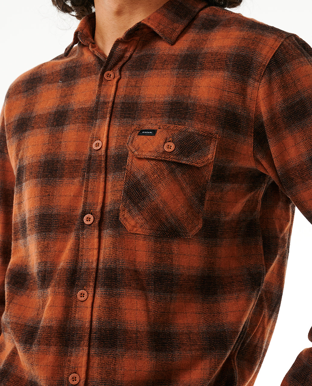 GRINNERS FLANNEL - brick