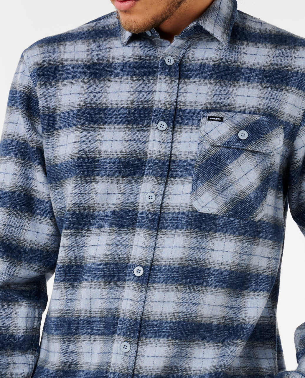 GRINNERS FLANNEL - navy