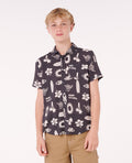 ISLAND PARADISO SHRT B - washed black