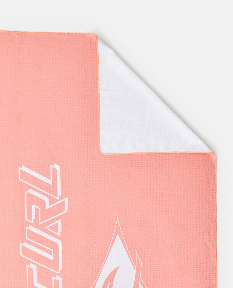 FADE OUT PACKABLE TOWEL - papaya