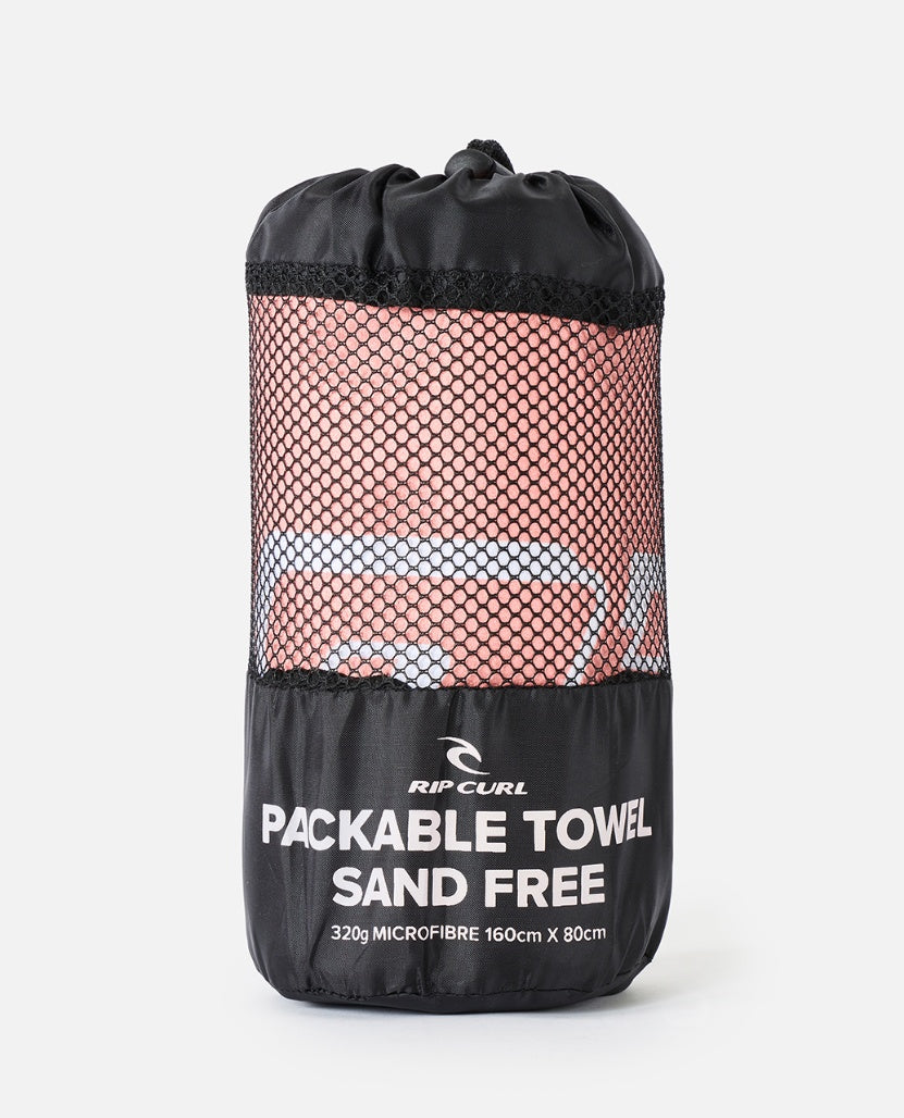 FADE OUT PACKABLE TOWEL - papaya