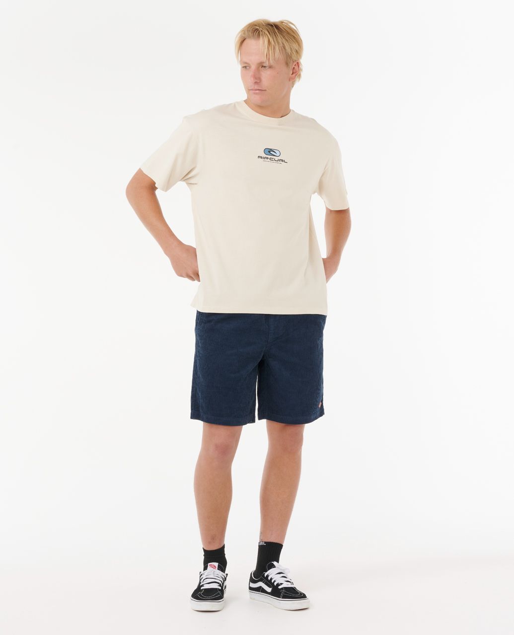 CLASSIC SURF CORD VOLLEY - dark navy