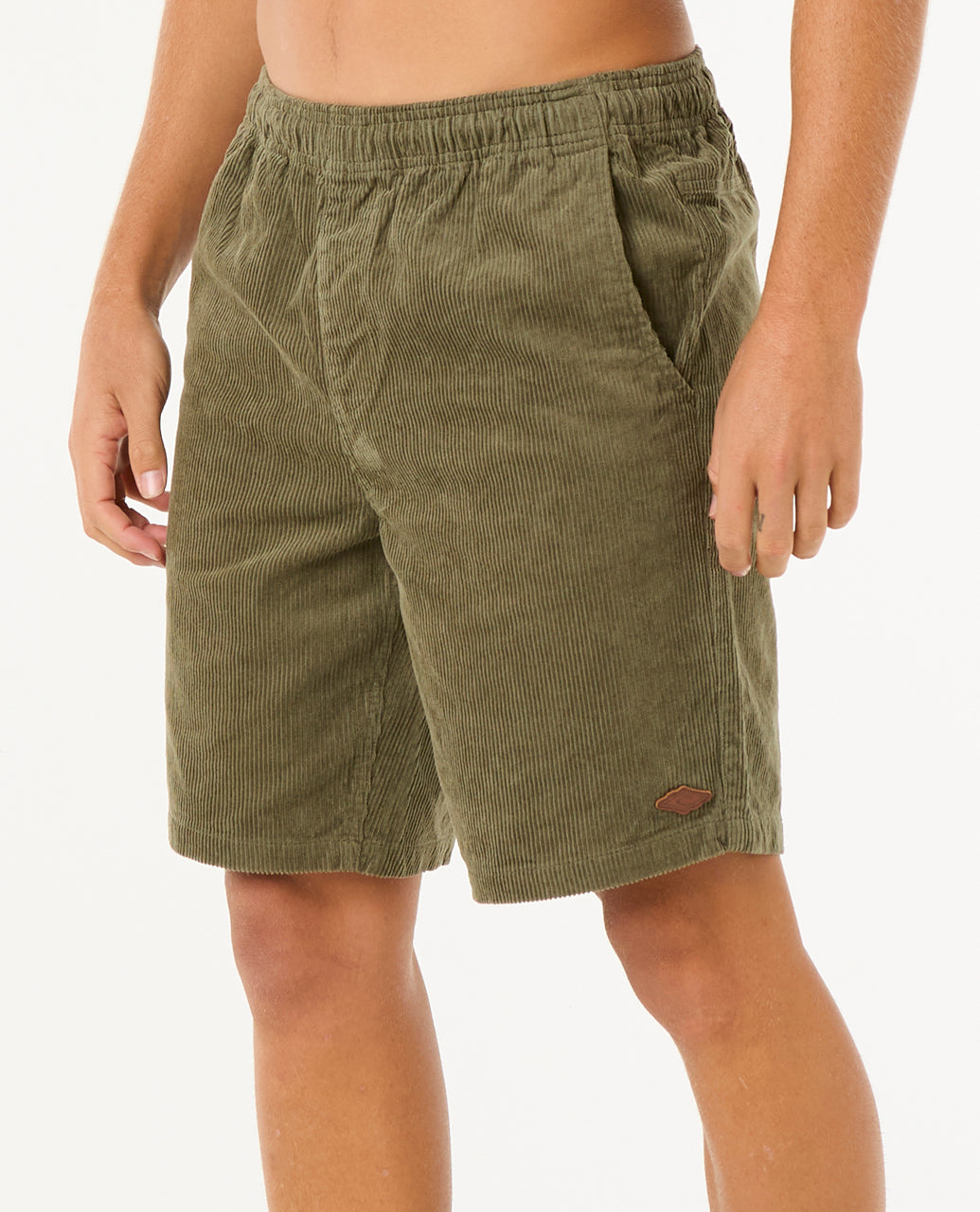 CLASSIC SURF CORD VOLLEY - dusty olive