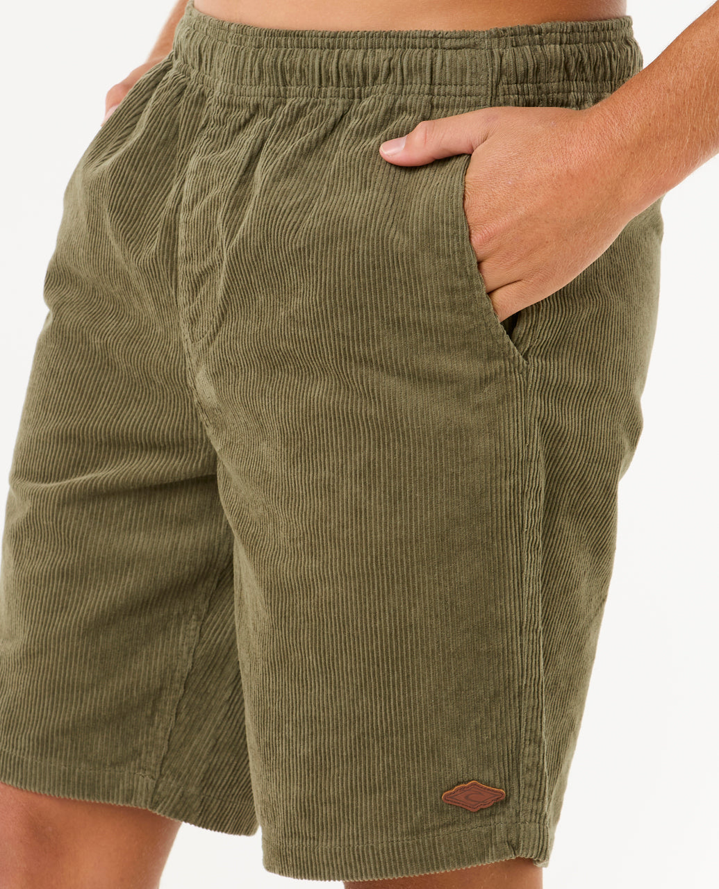 CLASSIC SURF CORD VOLLEY - dusty olive