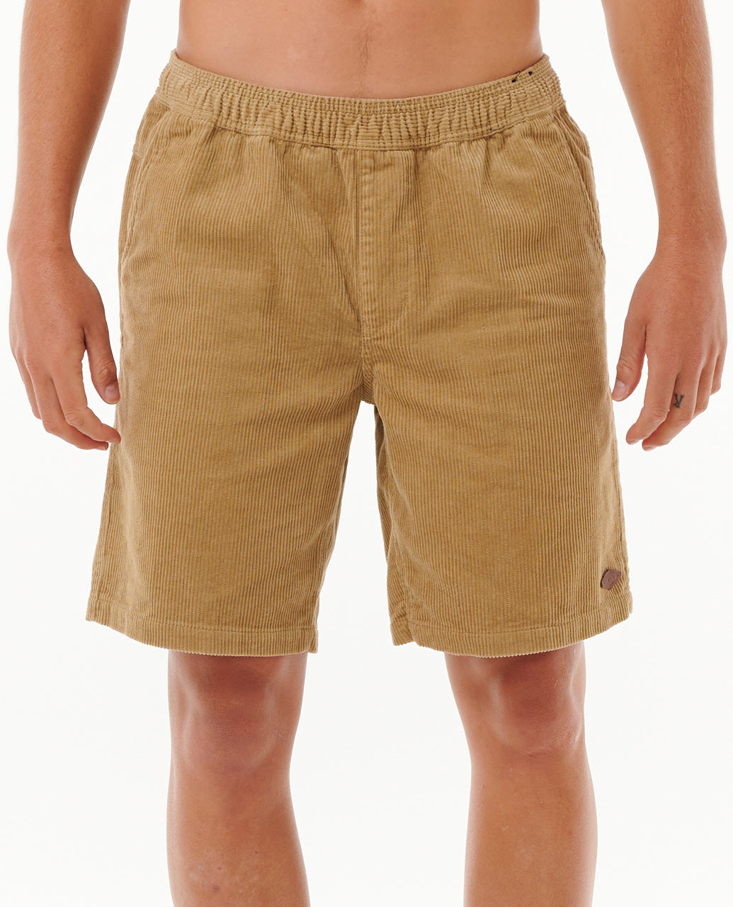 CLASSIC SURF CORD VOLLEY - dark khaki
