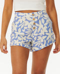 HOLIDAY TROPICS SHORT - mid blue