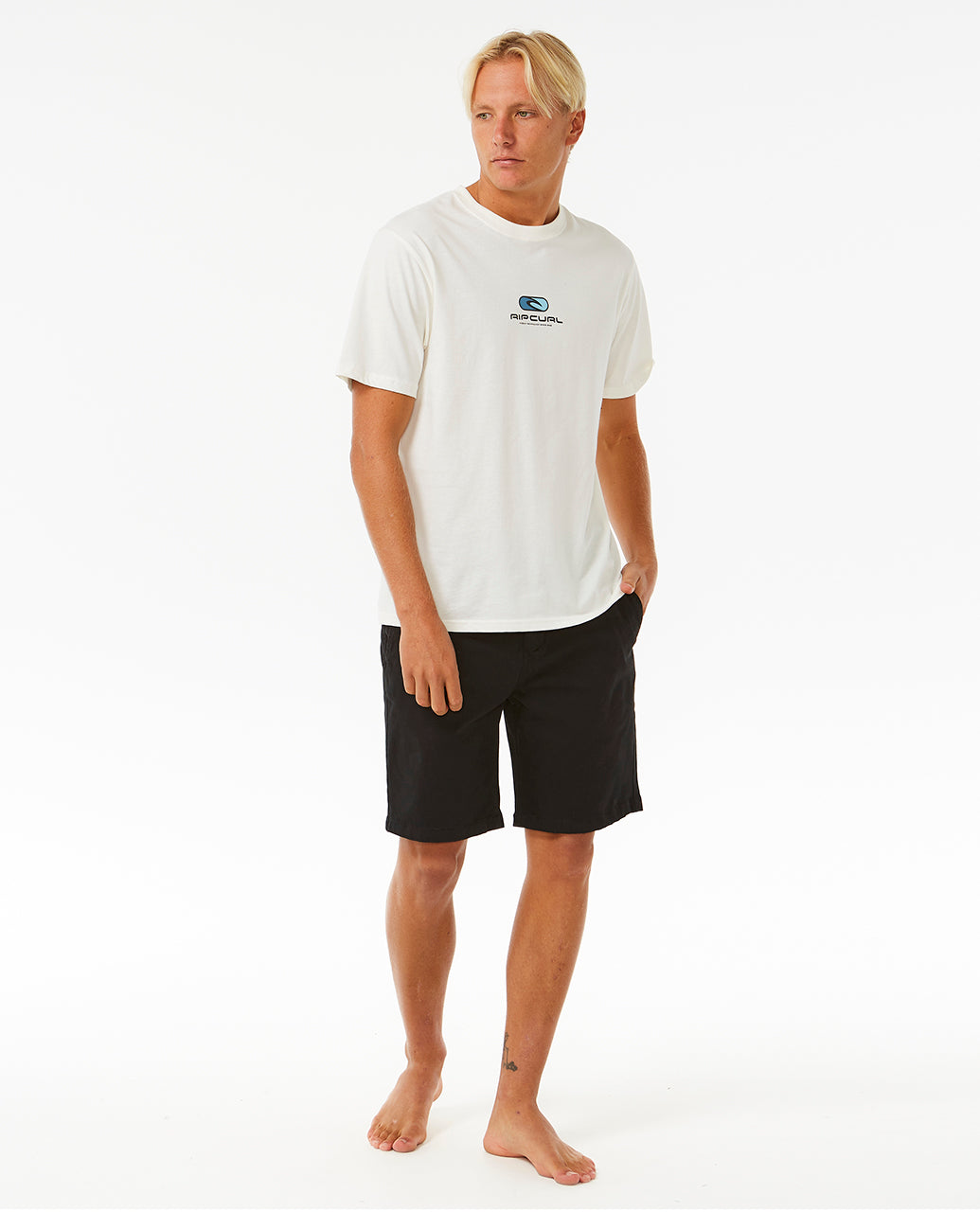 CLASSIC SURF CHINO WALKSHORT - black