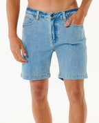 CLASSIC SURF DENIM WALKSHORT - salt blue