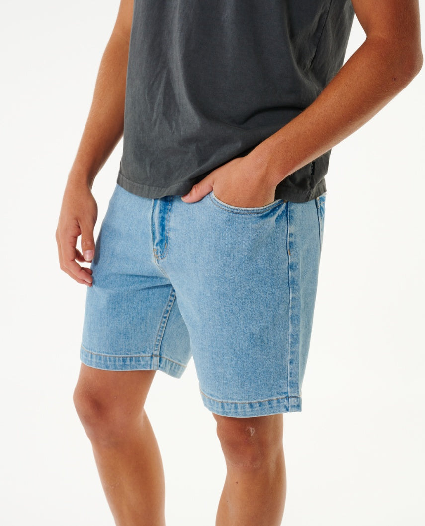 CLASSIC SURF DENIM WALKSHORT - salt blue