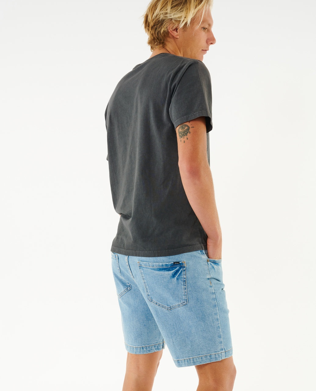 CLASSIC SURF DENIM WALKSHORT - salt blue