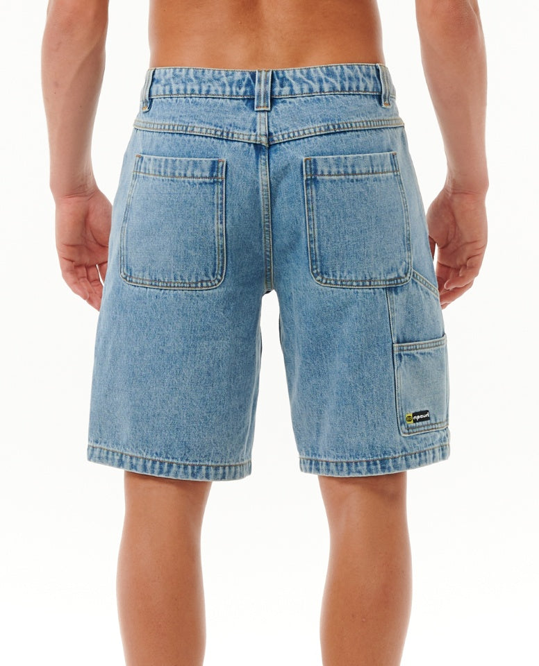 SUPER COMPUTER DENIM WKSH - washed blue