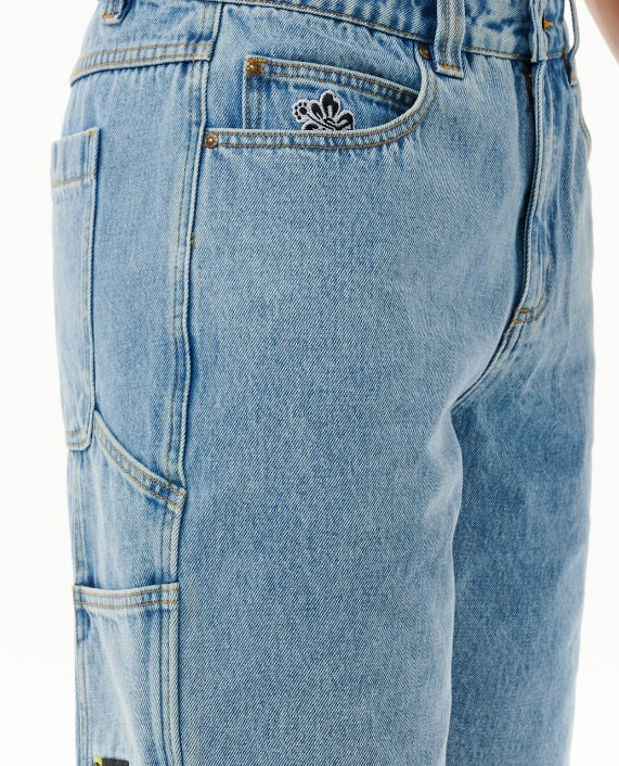 SUPER COMPUTER DENIM WKSH - washed blue