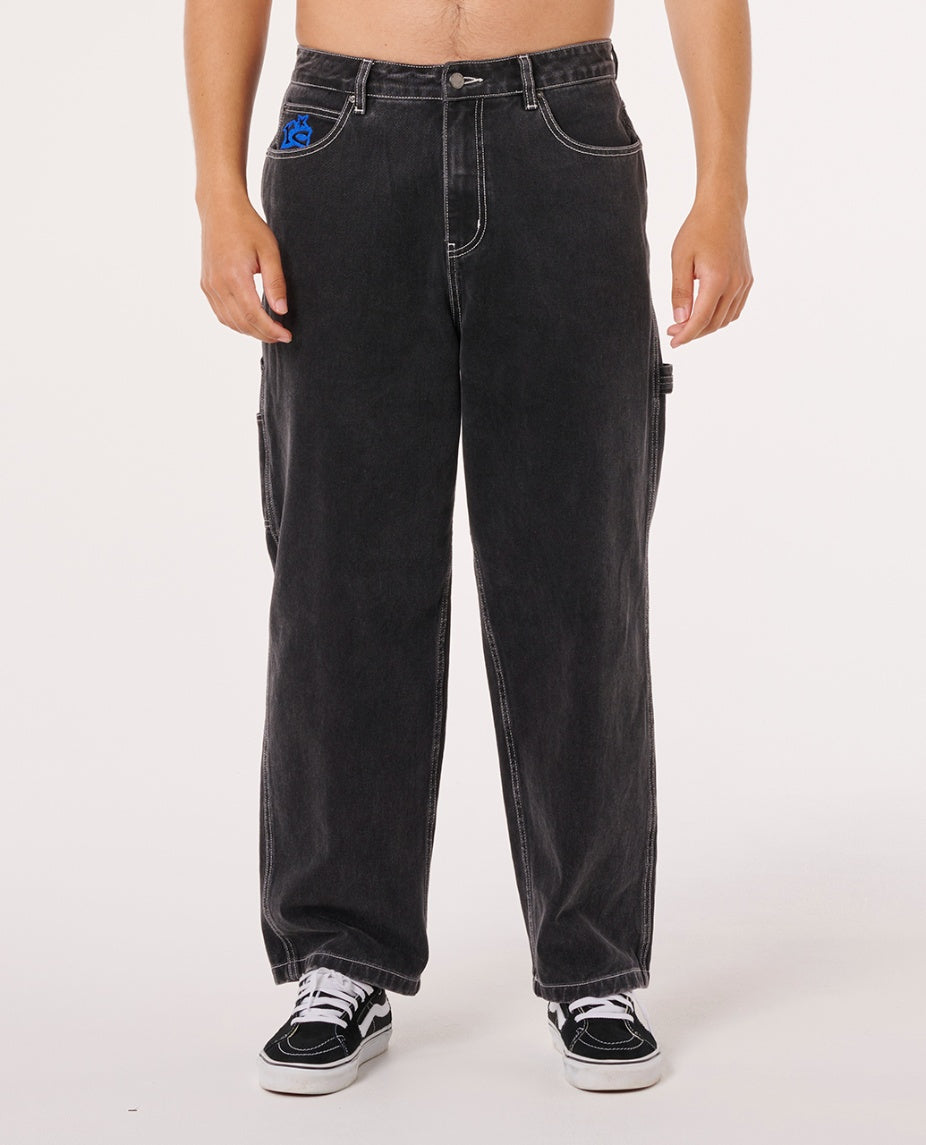 RAW ENERGY CARPENTER PANT - black