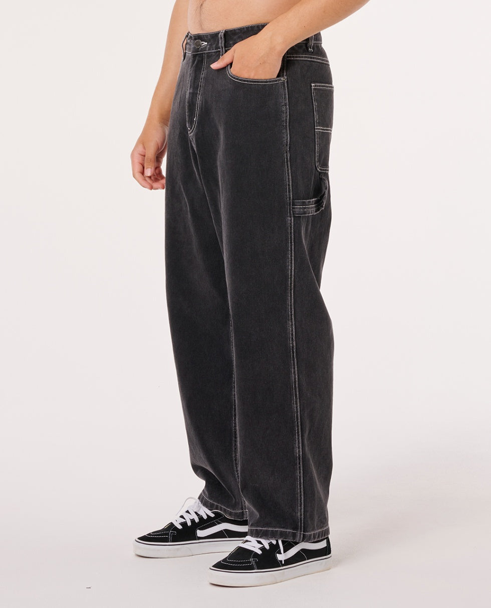 RAW ENERGY CARPENTER PANT - black