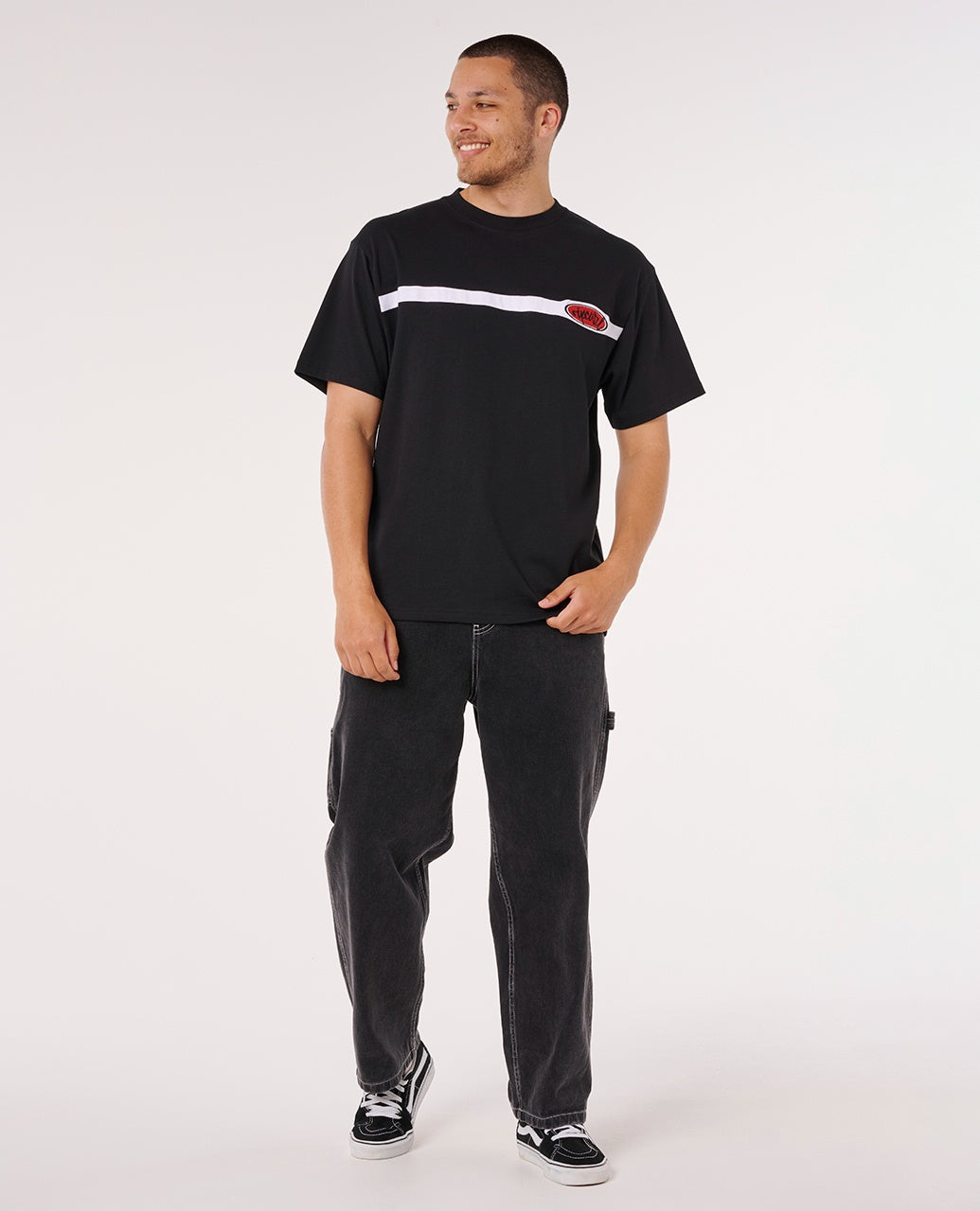 RAW ENERGY CARPENTER PANT - black