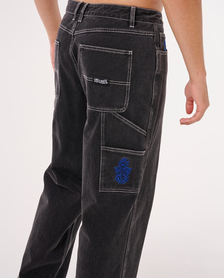 RAW ENERGY CARPENTER PANT - black
